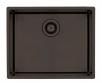 Lavabo Kubus 500 Soft kkkenvask - Dark bronze