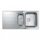Grohe K500 k�kkenvask m/skyllesk�l og afl�bsbakke