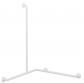 Pressalit PLUS h�ndgrebshj�rne m/lodret greb 762 x 762 x 1090 mm - Hvid