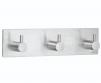 Beslagsboden selvkl�bende knager�kke m/tap - Firkantet - Rustfrit st�l