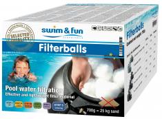 Swim & Fun Filterballs 700 gr. Swim & Fun Filterballs 700 gr.