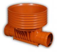 Kaczmarek 110 x 425 mm TP1-brønd, glat, lige gennemløb