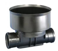 Wavin 110 x 425 mm TP1-brønd, glat, lige gennemløb