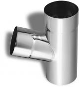 Plastmo Zink grenrør 60 grader Ø75