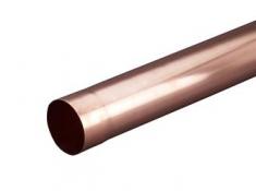 VMZINC nedløbsrør rund kobber 87 mm 3000 mm