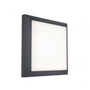 Lutec Architectural Helena udendrslampe til loft og vg - 22 x 22 cm