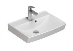 Dansani Cappella 50 håndvask t/væg eller møbel - 1 hanehul