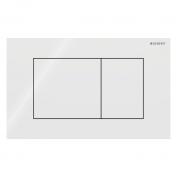 Geberit Sigma 40 Square betjeningsplade - Hvid