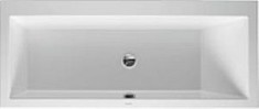 Duravit Vero rektangulært badekar 1700x700 - Ryglæn venstre