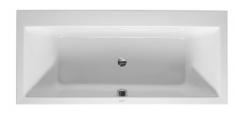 Duravit Vero rektangulært badekar 1800x800 - 2 Ryglæn
