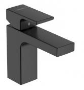 hansgrohe Vernis Shape 100 håndvaskarmatur m/løft-op bundventil - Mat sort