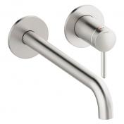 Damixa Iris hndvaskarmatur til indbygning m/Koldstart - 250 mm - Steel