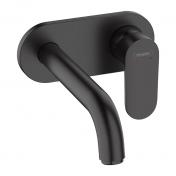 hansgrohe Vernis Blend hndvaskarmatur t/indbygning 207 mm - Mat sort