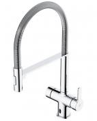 Gustavsberg Estetic Duo Semi-prof kkkenarmatur m/udtrk, sensor og koldstart - Krom