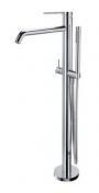 Strømberg Ligro fritstående badekar -/brusebatteri - Krom