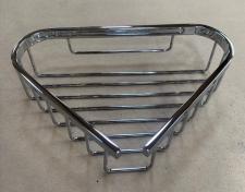 Strømberg Kurve hjørnesvampekurv mellem Krom til væg montering