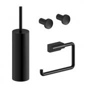 Damixa Zen tilbehrspakke til badevrelset - Mat sort