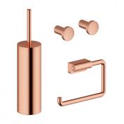 Damixa Zen tilbehrspakke til badevrelset - Brstet kobber