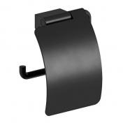 Damixa Zen toiletrulleholder m/lg - Mat sort