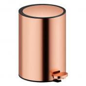 Damixa Zen toiletspand m/pedal og SoftClose 3l - Brstet kobber