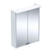 If Option spejlskab Bas 50 Hvid m/LEDlys - Hvid mat