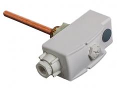 Lang overkogstermostat til pillefyr