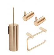 Cassøe tilbehørspakke til bad - Børstet messing Cassøe tilbehørspakke til bad - Børstet messing