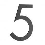 Beslagsboden Nordic husnummer 5 - Mat sort Beslagsboden Nordic husnummer 5 - Mat sort