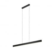 Cassøe Linea lineær pendellampe 150 cm - Mat sort