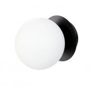 Casse Muro vglampe - Hvidt glas/sort base