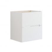 Dansani Luna Vintage 60 vaskeskab m/skuffer og integrerede greb - Hvid mat