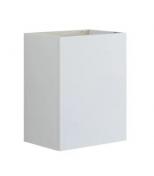 Dansani Luna Urban 50 mini vaskeskab m/låge - Venstrehængslet - Hvid mat