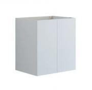 Dansani Luna vaskeskab 60x64 m/låger - Hvid mat