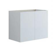 Dansani Luna vaskeskab 80x64 m/låger - Hvid mat