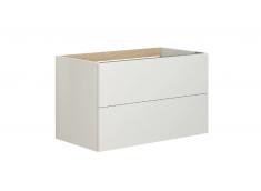 Dansani Luna vaskeskab 80x48 m/skuffer - Hvid mat