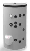 Eldom Solvarmebeholder 150 L - Fritst�ende med 2 spiraler