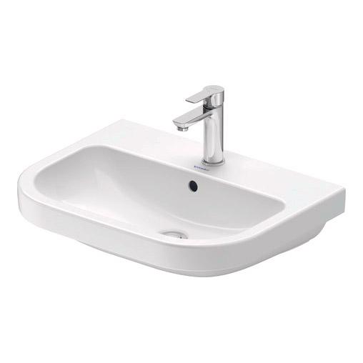 Duravit D-code 60 håndvask t/væg - 1 hanehul
