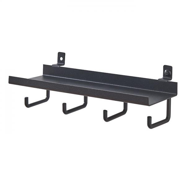 Hylde til akustikpanel inkl. 4 kroge - Dyb - Vandret/lodret Hylde til akustikpanel inkl. 4 kroge - Dyb - Vandret/lodret