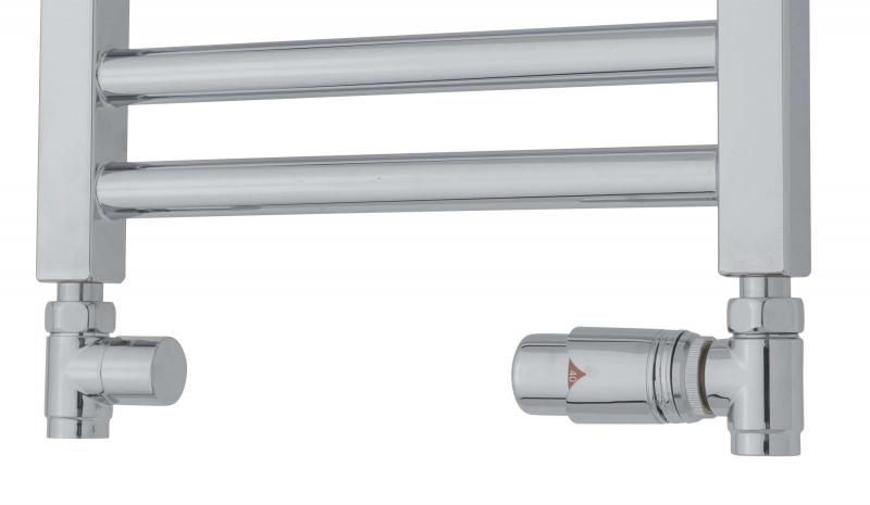 TVS Ventilsæt type 210 m/returtermostat, ligeløbende, Krom TVS Ventilsæt type 210 m/returtermostat, ligeløbende, Krom