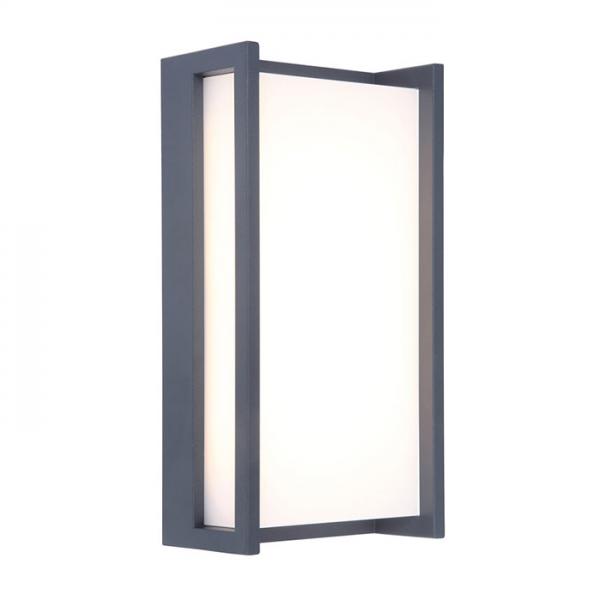 Lutec Architectural Qubo udendørslampe til væg 22 x 11 cm Lutec Architectural Qubo udendørslampe til væg 22 x 11 cm