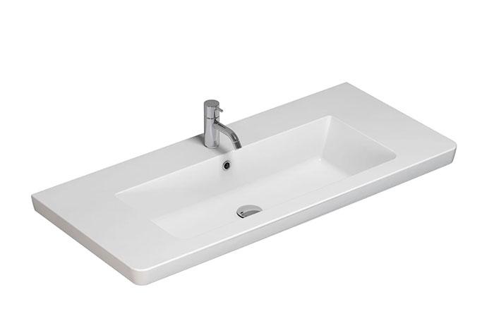 Dansani Larghetto 100 møbelvask - 1 hanehul Dansani Larghetto 100 møbelvask - 1 hanehul