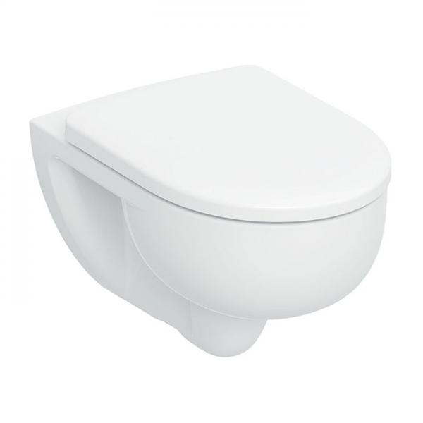 Geberit Renova v&aelig;gh&aelig;ngt toilet m/TurboFlush og toilets&aelig;de