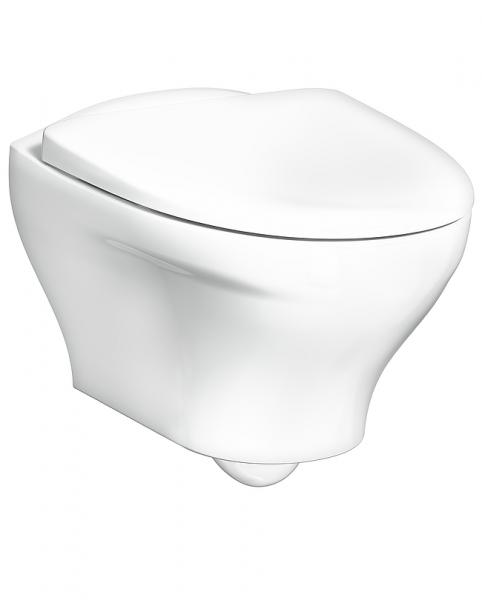 Gustavsberg 8330 Estetic v&aelig;gh&aelig;ngt toilet incl s&aelig;de m/softclose