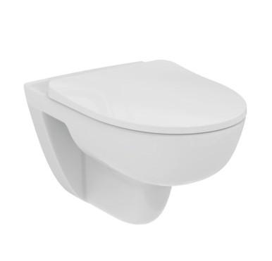 Ideal Standard i-life A væghængt toilet m/Rimless+ og sæde m. softclose og Easy LiftOff Ideal Standard i-life A væghængt toilet m/Rimless+ og sæde m. softclose og Easy LiftOff
