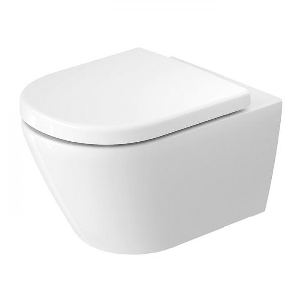 Duravit D-code 54 rimless væghængt toilet m/skjult montering