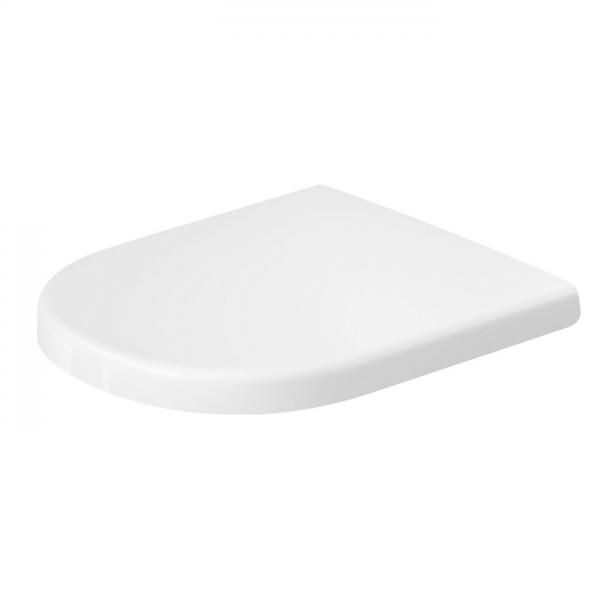 Duravit D-code overlappende toiletsæde m/SoftClose og QuickRelease