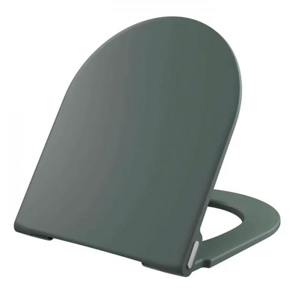 Pressalit Style D2 toilets&aelig;de m/SoftClose og Lift-off - Mat dusty green