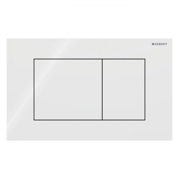Geberit Sigma 40 Square betjeningsplade - Hvid Geberit Sigma 40 Square betjeningsplade - Hvid