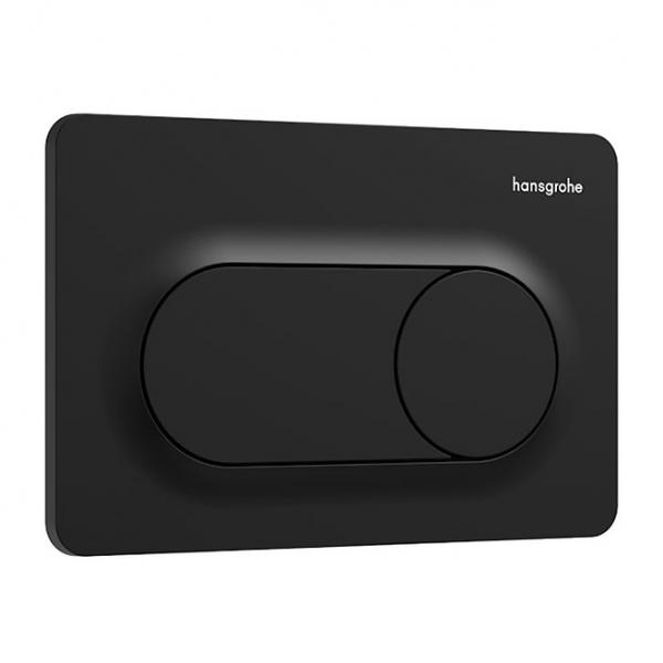hansgrohe iFrame Original S betjeningsplade - Mat sort