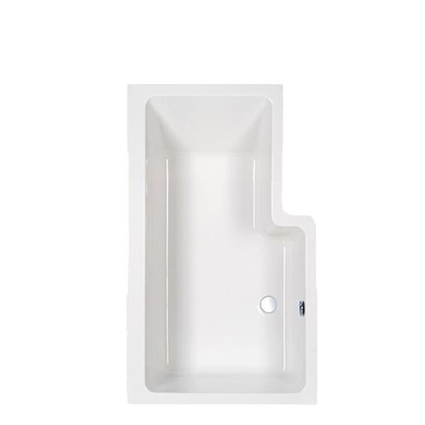 Strømberg Quantum badekar t/brus - 170 x 70/85 - Venstre - 1 ryglæn Strømberg Quantum badekar t/brus - 170 x 70/85 - Venstre - 1 ryglæn